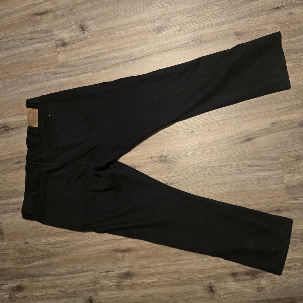 Ralph Lauren Men's Relaxed Black Jeans